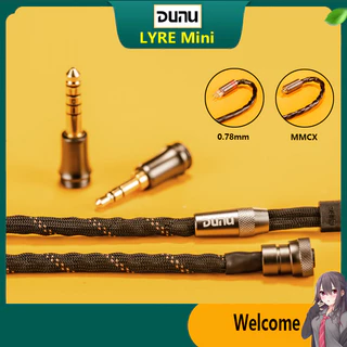 DUNU LYRE MINI/240-Strand Fio De Cobre OCC De Alta Pureza/MMCX/0.78 2PIN CONNECTOR