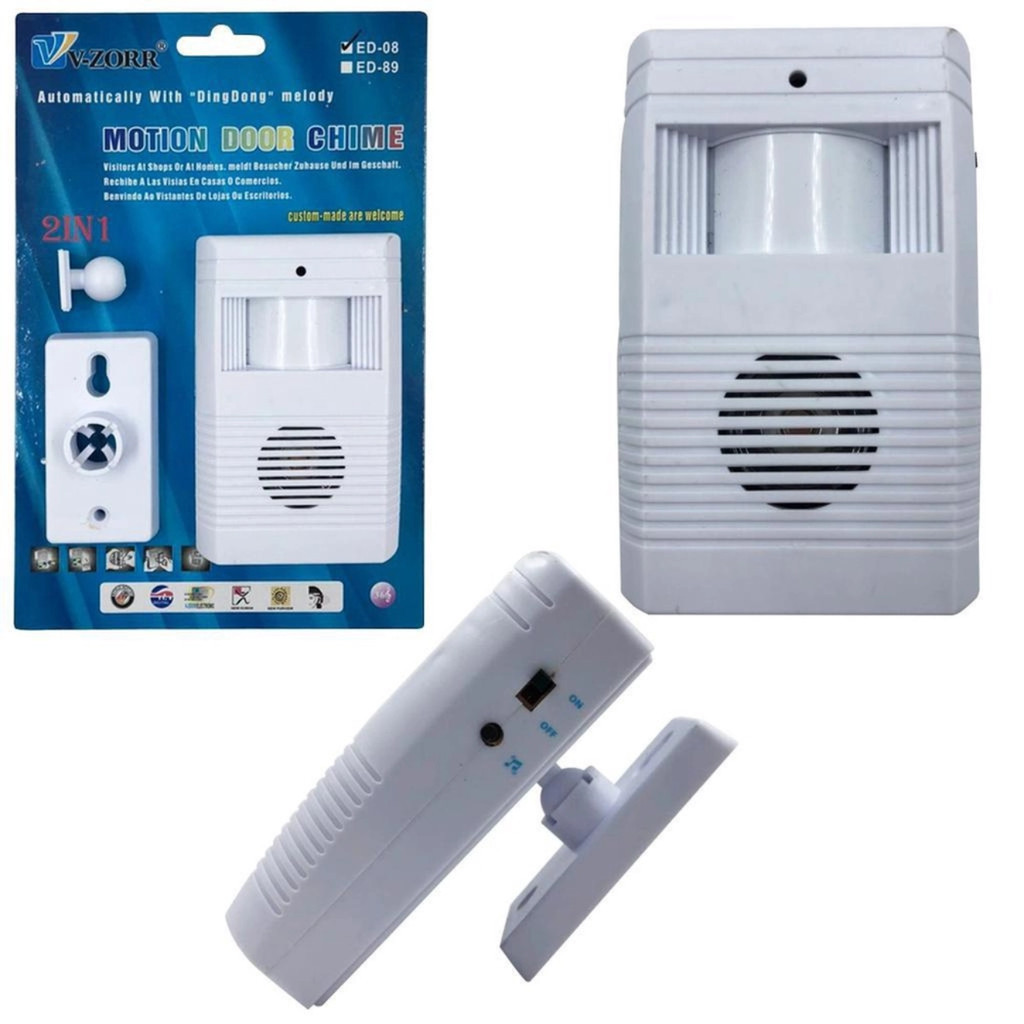 Sensor De Presença Campainha De Segurança Sem Fio Loja