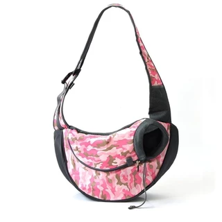 Bolsa para Ombro para Transporte de Pets Rosa A3E Imports