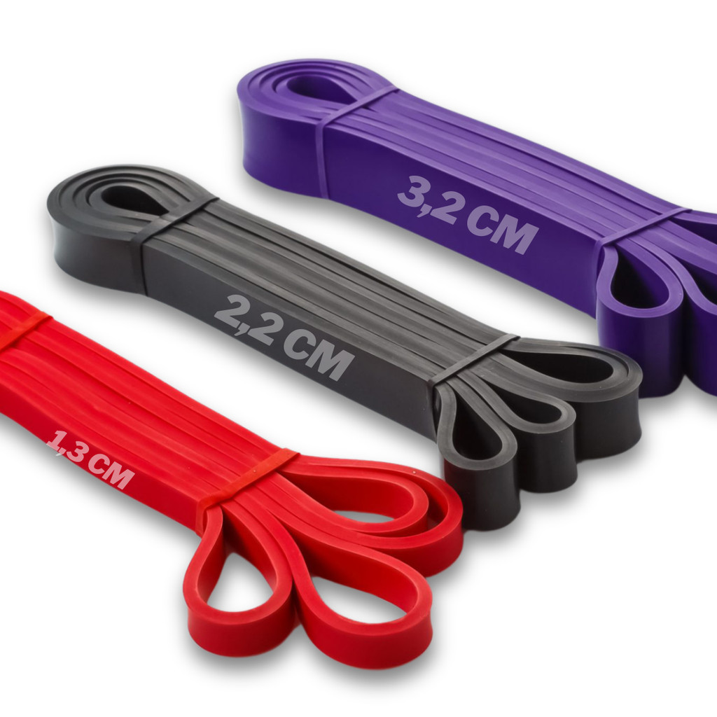 Superband Elástico Kit Treino Borracha Extensor Resistente Forte