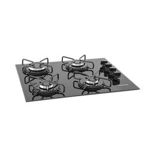 Cooktop À Gás 4 Bocas FG4004AVP Suggar Esmaltado Preto - Bivolt