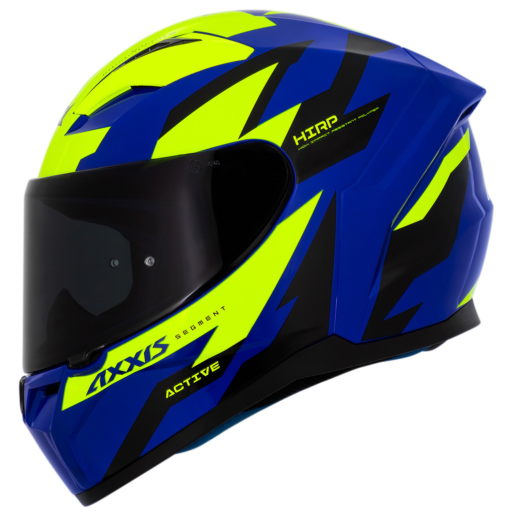 Capacete Masculino Axxis Segment Active Azul Moto Feminino