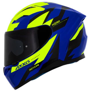 Capacete Masculino Axxis Segment Active Azul Moto Feminino