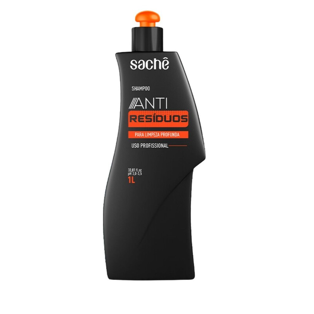 Shampoo Anti Resíduo Com Anti Fungos Sachê Professional 1l | Shopee Brasil