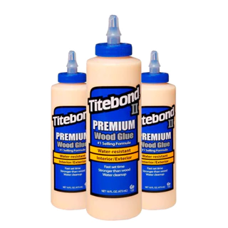 Kit 3 Colas para Madeira II Premium Wood Glue 473 ml Titebond