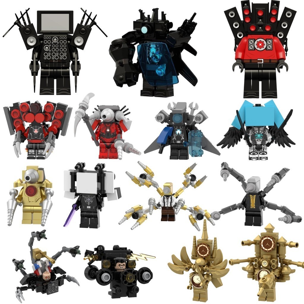 Skibidi Toilet Action Figure Titan Cameraman Titan Speakerman Titan ...