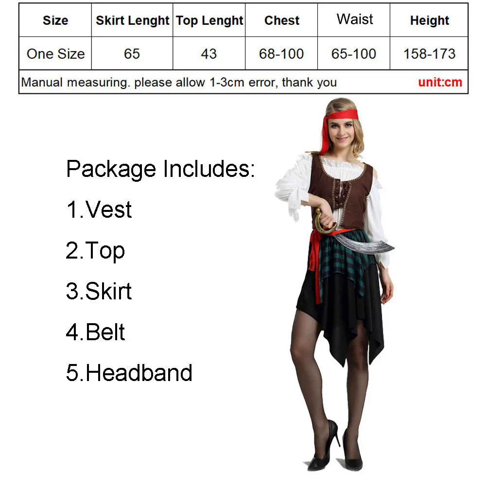 Roupas De Pirata Adulto Para Mulheres Homens Capitão Jack Sparrow ...