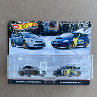 >>HBL96 Hot Wheels dupla conjunto de carro amado com sola de ferro liga de borracha Mercedes Nissan Subaru Gulf Oil