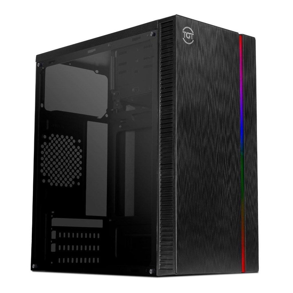 Gabinete TGT G250, Lateral Acrilico, Preto, TGT-G250PR-01