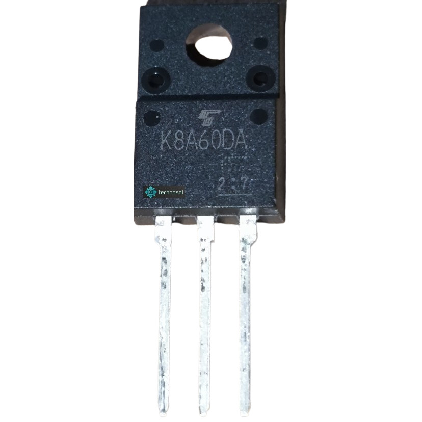 Jual 2pcs K8A65D TK8A65D K8A650 Toshiba Transistor Mosfet 8A 650V To