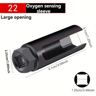 Chave Para Sonda Lambda 22mm Aço Cromo Vanádio em Oferta na Shopee