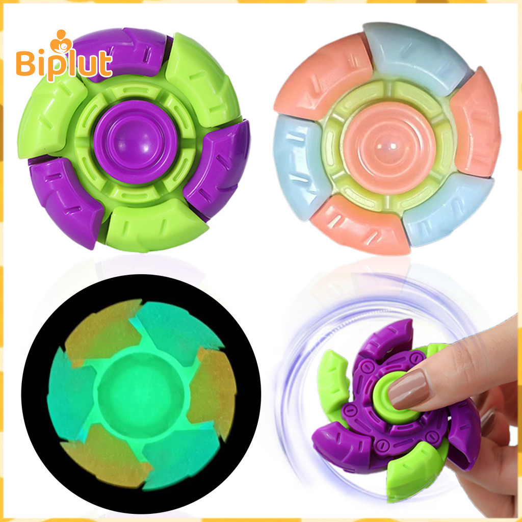 Biplut Transformable Gyro Toy Adolescentes Spinner Portátil Fidget Para ...
