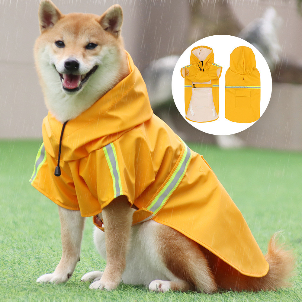 Capa De Chuva Para Cachorro Grande , À Prova D'água , Estilo Corgi ...