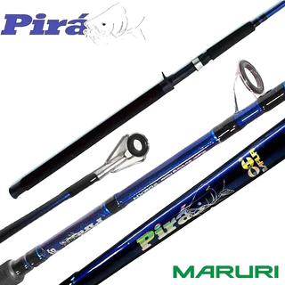 Vara de Pesca Pesqueiro Maruri Pira 2,43mt PI-C802XH 30-60lb Carretilha