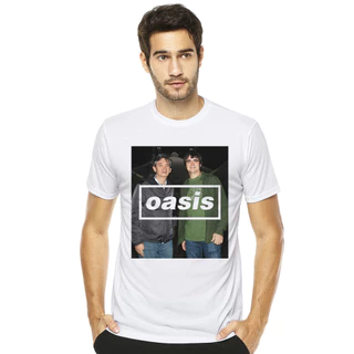 Camiseta Oasis Humor Meme Serginho e Samuel Rosa Bandas Rock