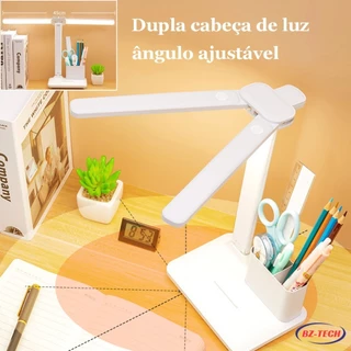 Luminária De Mesa Abajur Led USB Flexivel Recarregavel Portátil