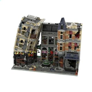 Moc- Transfronteiriço166027Gathering Square Revelation Edition Compatível com os Blocos de Edifícios Lego Street View Building Model Toys [Enviado em 15 dias]