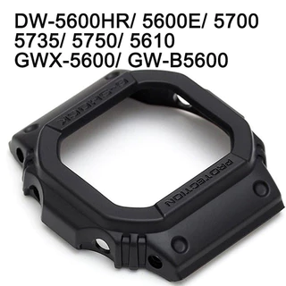 Relógio Bezel De Silicone Para Casio G-Shock Série 5600 DW-5600E-5610 GW-B5600 GWX-5700 5735 5750 5610 Capa 5600 Remontagem Acessórios