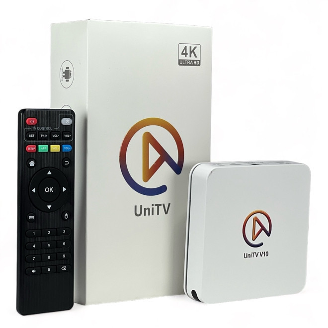 UNITV V10 Smart Tv 4k Android 11 Wifi 5g libera tudo