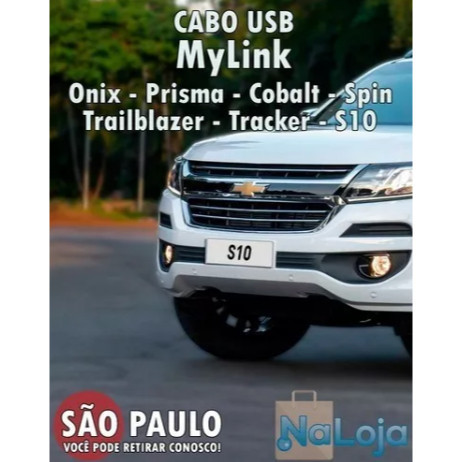 Entrada Usb Cabo Mylink Chevrolet Cruze Onix Prisma Cobalt | Shopee Brasil
