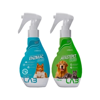 EnziMac Spray 150ml + Afastepet Forte 150ml - Labgard