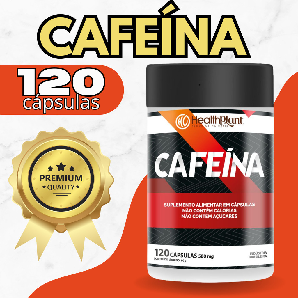 Cafeína 200mg Extra Forte Termogenico Acelera Metabolismo - Pote com ...