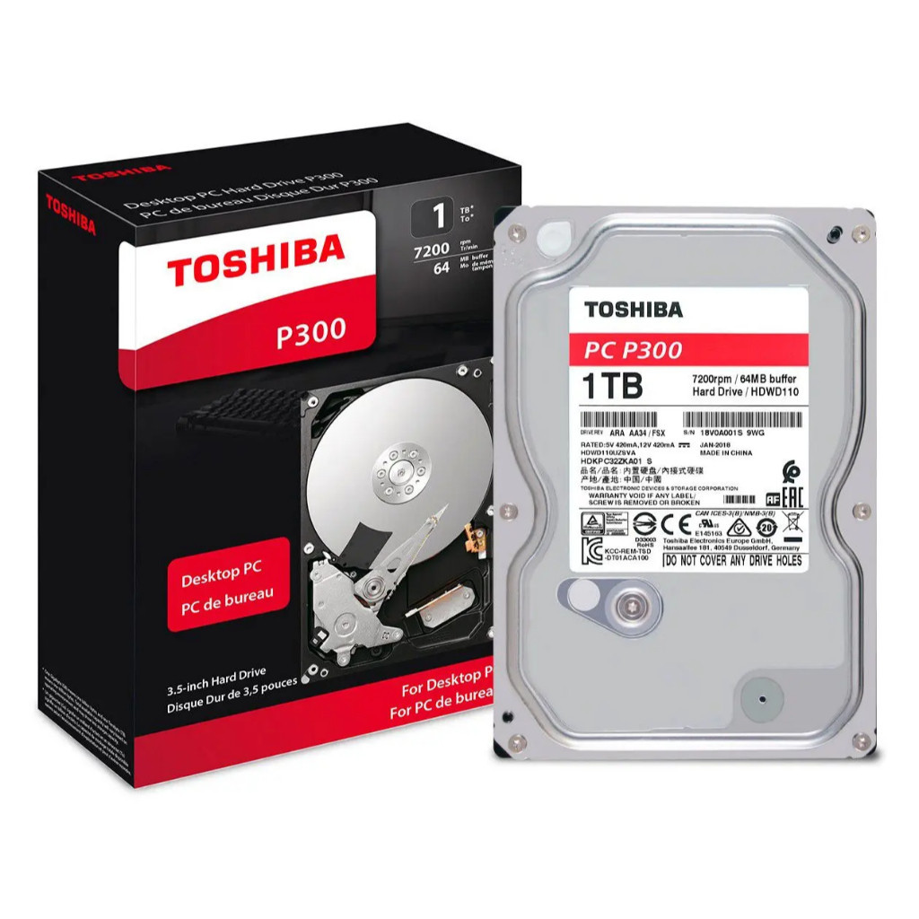 HD 1TB PARA COMPUTADOR CPU DESKTOP DVR TESTADO SAUDAVEL COM GARANTIA