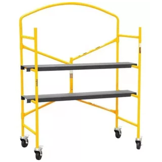 Andaime Dobrável Portátil 225kg Com 2 Plataformas - Vonder em Oferta na Shopee