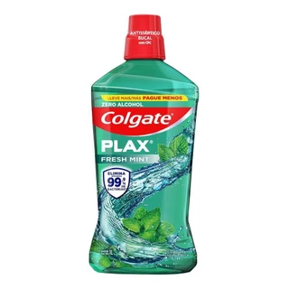 Enxaguante Bucal Colgate Plax Fresh Mint Leve 1l Pague 700ml em Oferta na Shopee