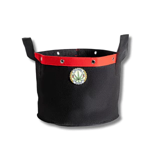 VASO DE FELTRO GROW BAG CULTIVANDO SUSTENTO MAXXI 18 LITROS PARA CULTIVO INDOOR E OUTDOOR COM BORDA REFORÇADA E ILHÓS PARA FAZER AMARRAS