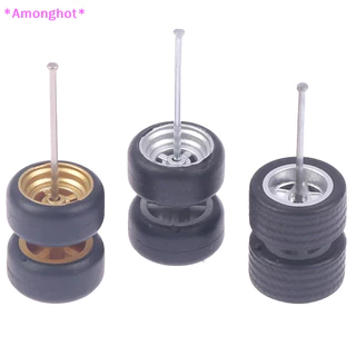Hotwheels Amonghot > 1/64 Rodas Para Quentes Com Pneus De Borracha Modelo Carro Peças Modificadas Brinquedos Novos
