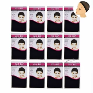 KIT 24 Peças Touca Cap Para Wig Touca Fina Para Prender Cabelos Antes da Peruca - WL em Oferta na Shopee