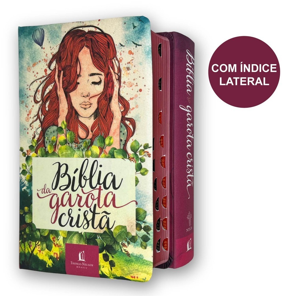 Bíblia Da Garota Cristã NTLH Aquarela Adolescente Meninas | Shopee Brasil