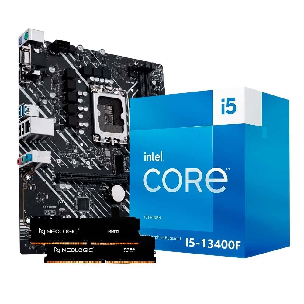 KIT UPGRADE INTEL I5 13400F, PLACA MAE H610, 16GB DDR4, NEOLOGIC - NLI84724