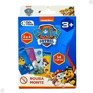 Jogo De Cartas Rouba Monte Patrulha Canina 792489 - Pais E Filhos