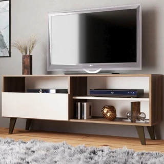 Rack para Tv até 55 Polegadas Detroit 1 Porta 1 Prateleira