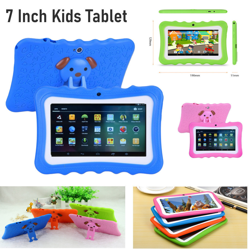 7 Polegadas KIDS Tablet Android Sem Fio WIFI PC Com Tela Sensível Ao ...