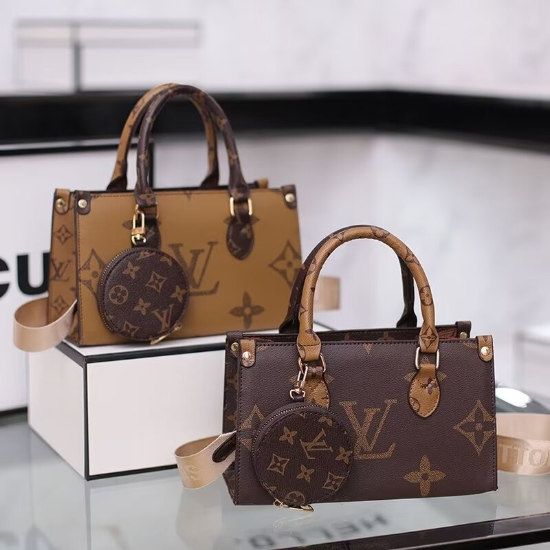 Original Lv Sling Bag Sacos Esportivos Para Mensageiros De Grande Capacidade De Couro Homens Viagens Luxo Compras Com Assinatura
