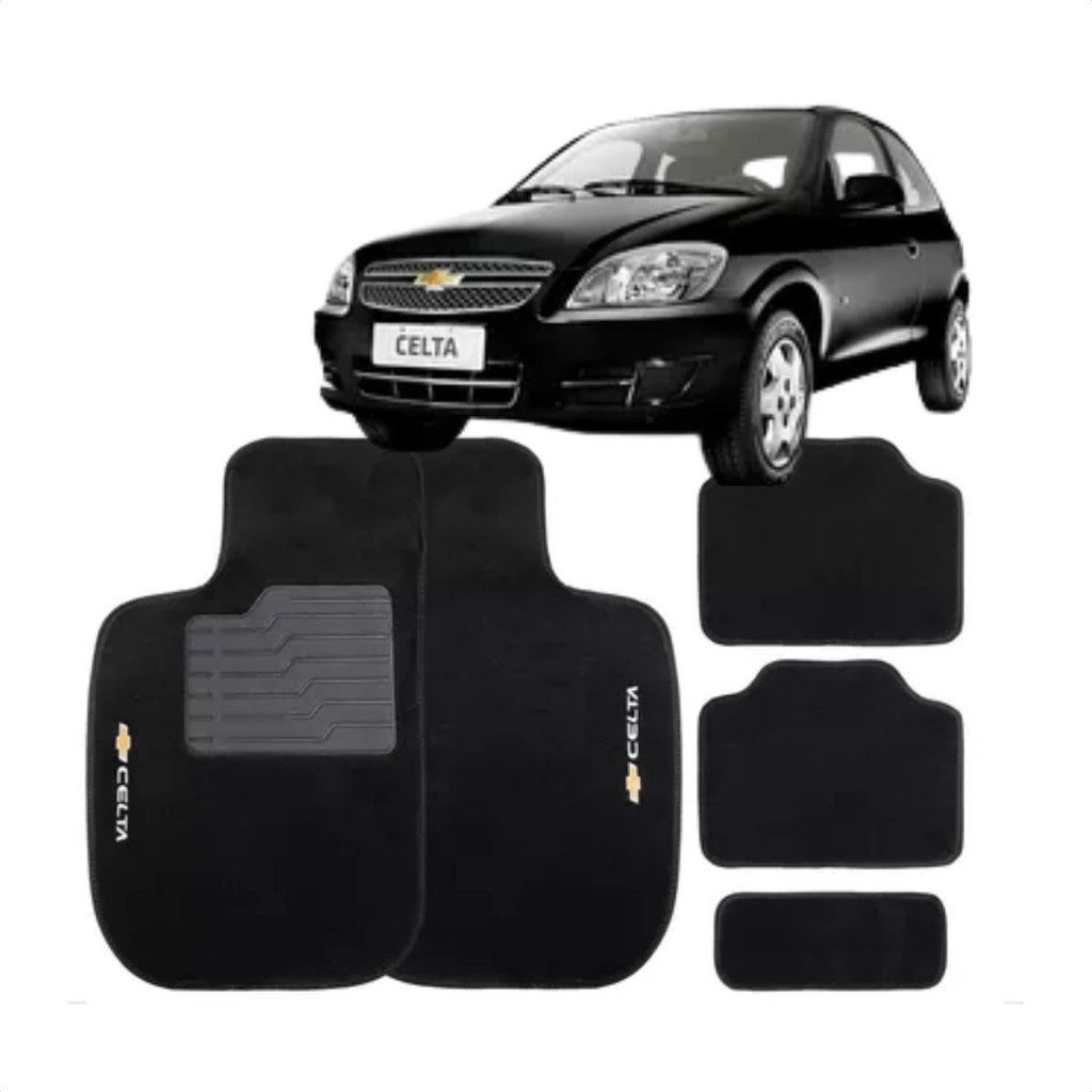 Tapete Carro Automotivo Carpete Celta 2013 2014 2015