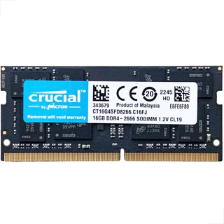 Memória Crucial Ddr4 16gb 2666mhz 1.2V Notebook