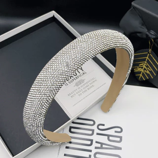 Tiara Linda Delicada Arco de Cabelo Luxo/Elegantes e Brilhantes Com Cristais Strass/Acessórios Para Festas Femininas em Oferta na Shopee