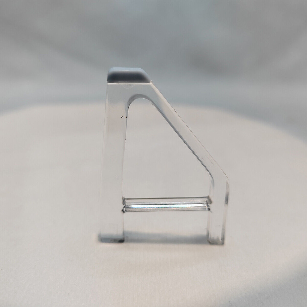 1PCS Para PS5 Slim Suporte Horizontal Antiderrapante De Montagem Triangular Transparente