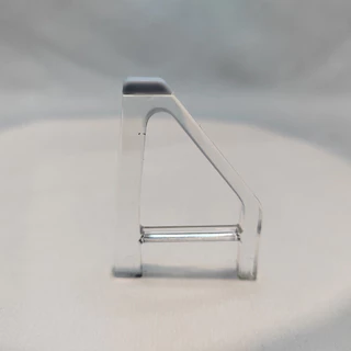 1PCS Para PS5 Slim Suporte Horizontal Antiderrapante De Montagem Triangular Transparente