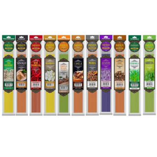 Mix de Incensos Darshan Premium 25 Unidades Com Mix de Aromas