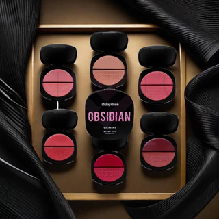 Blush Duo Gemini Obsidian by Ruby Rose cores HB-1000 New