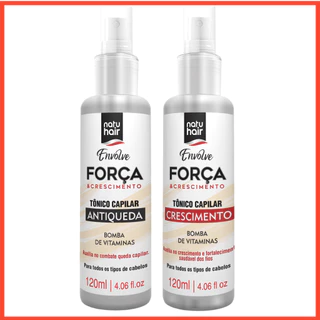 Kit Tônico Antiqueda + Crescimento Natuhair 120ml