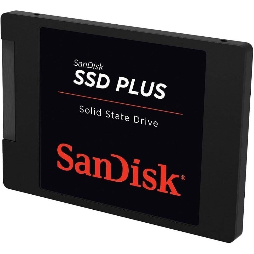 SSD HD Sandisk Plus 480GB 240GB 120GB, SATA, Leitura 530MB/s