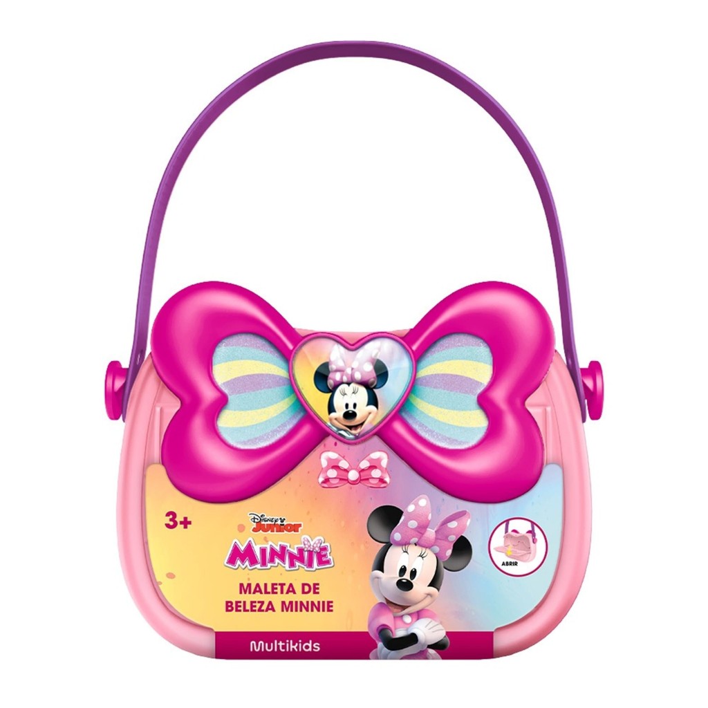 Brinquedo Maleta de Beleza Minnie Disney com Acessórios para Crianças ...