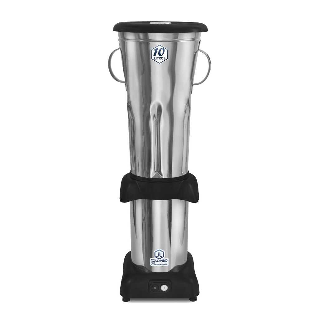 Liquidificador Industrial Inox JL Colombo Baixa Rotação 10 L