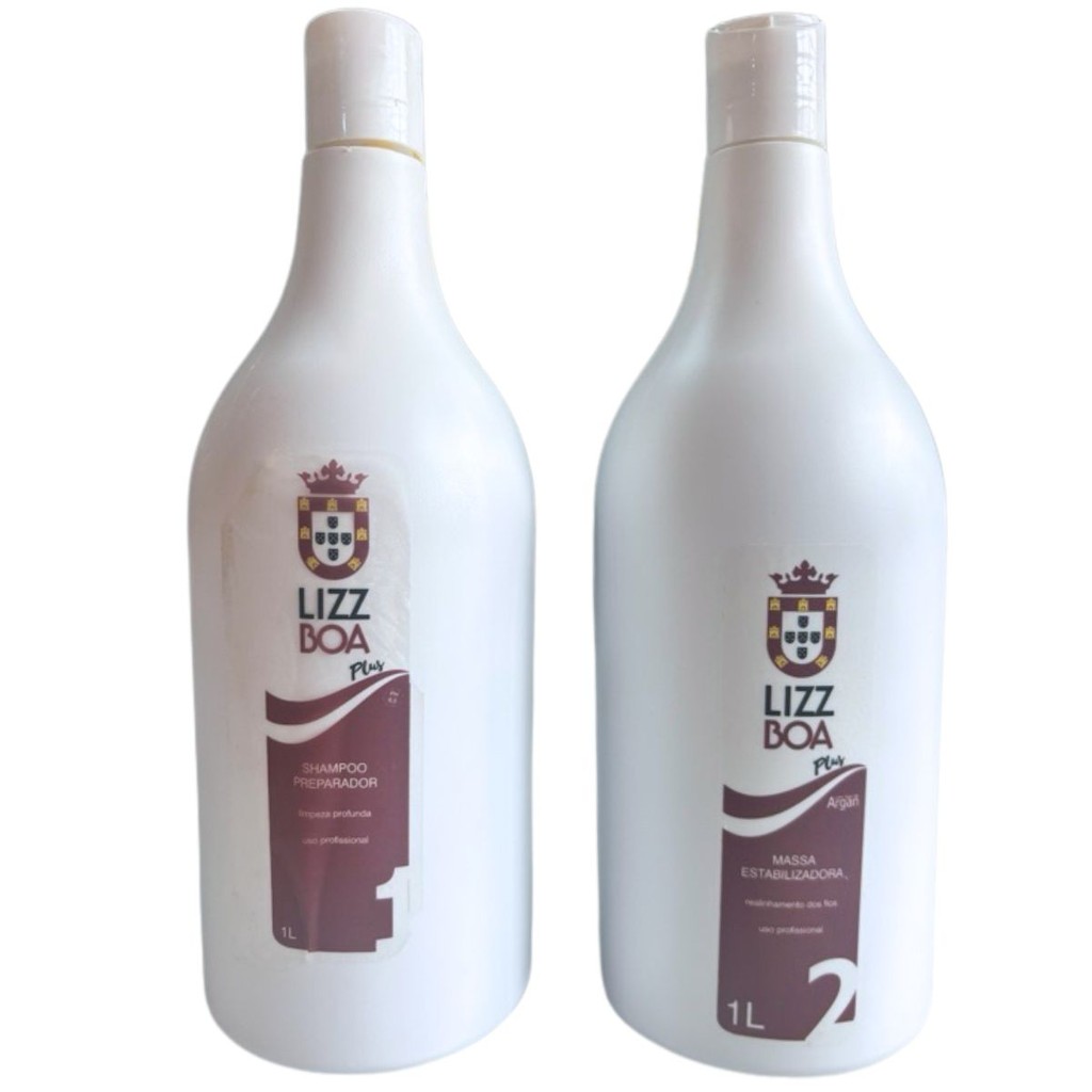 Kit 2 Progressiva Lizz Boa 1000ml | Shopee Brasil
